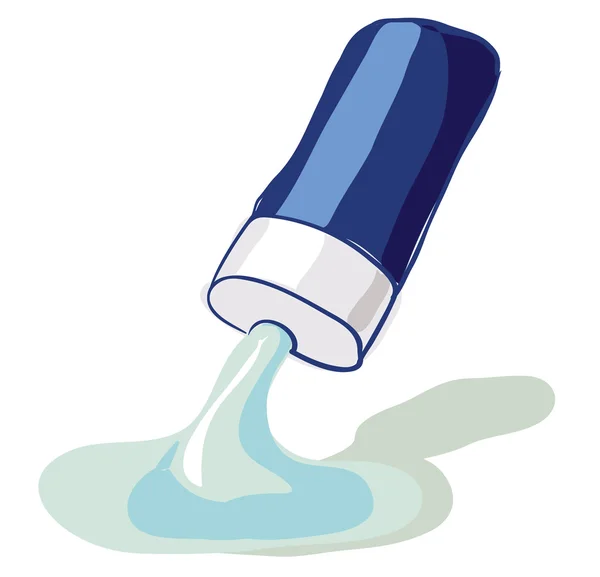 Creme lub rura szampon — Wektor stockowy