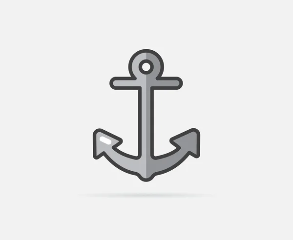 Anchor  Logo or Icon — Stock Vector