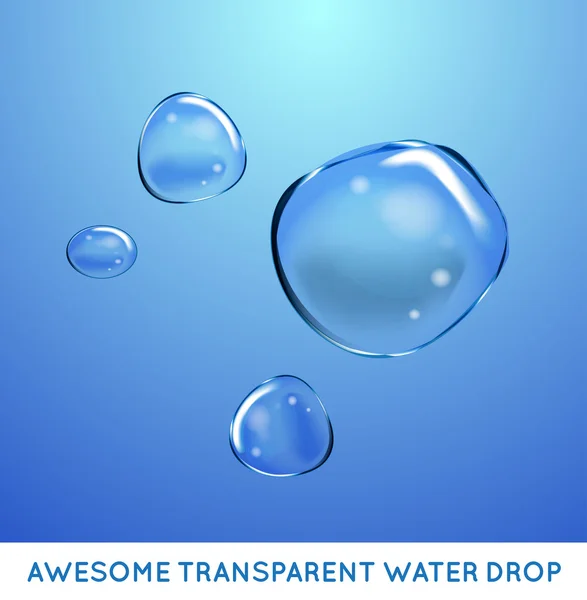 Soap Water Bubbles Set — Stock Vector