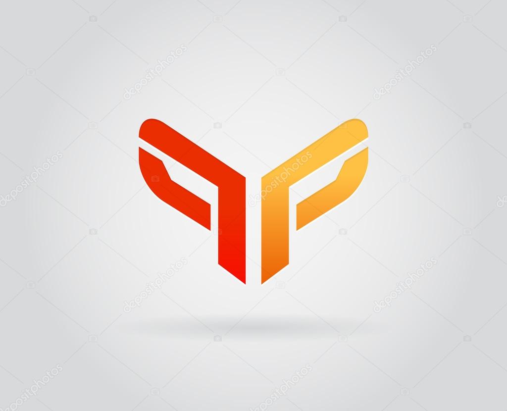 Logo Icon Design Template Elements in Vector Letter