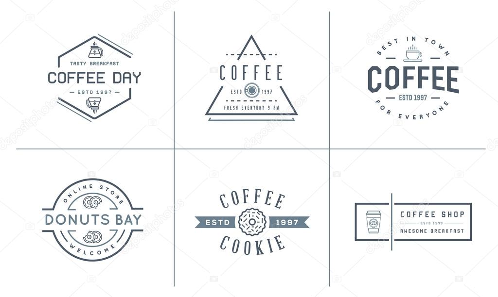 Coffee Logotype Templates and Coffee Accessories