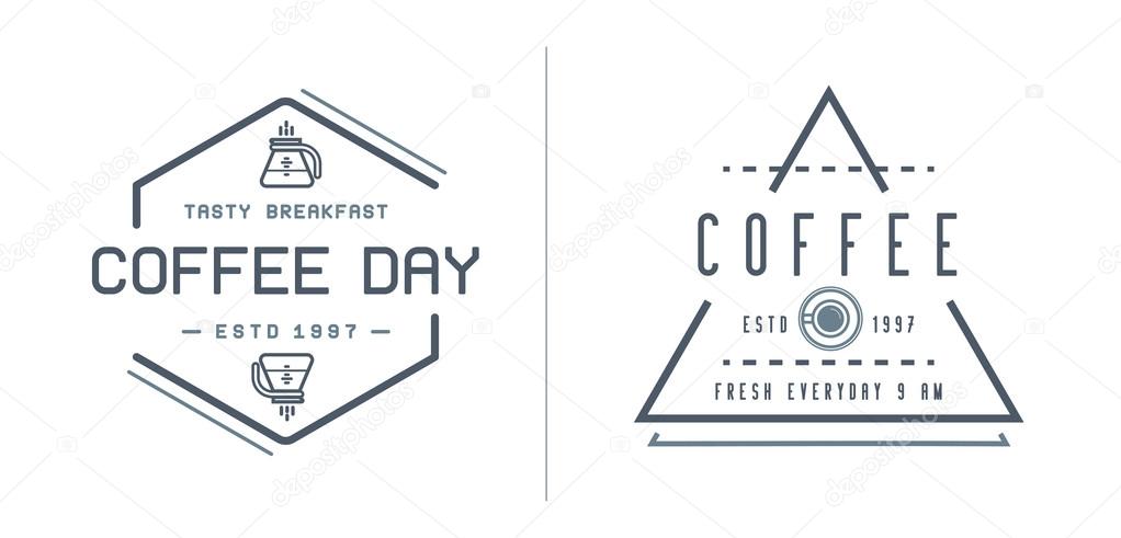 Coffee Logotype Templates and Coffee Accessories