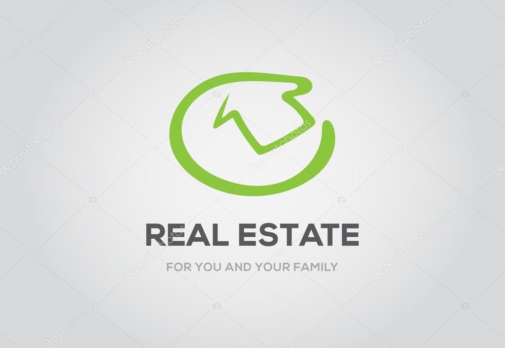 Template logo for real estate agency
