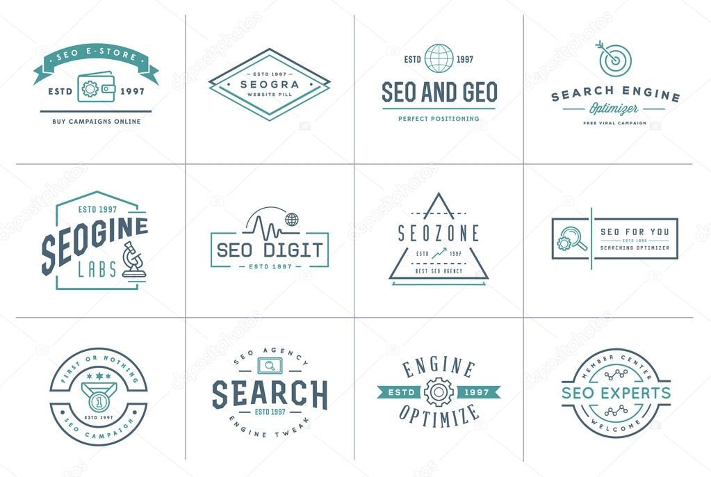 SEO Search Engine Optimisation Icons