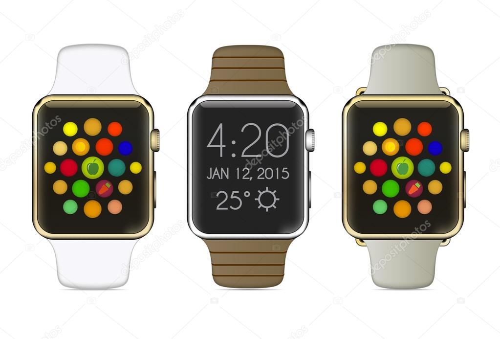 Aluminium Smart Watches with Interface