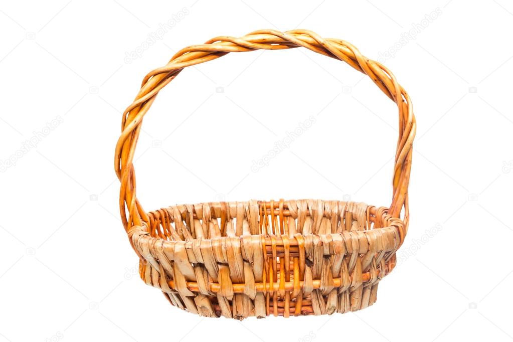 Empty hyacinth baskets for items to bring along a gift or celebr