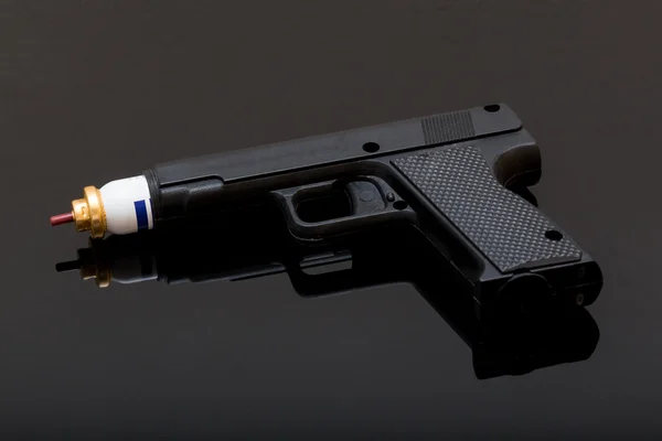 Pistola de gas lacrimógeno Autodefensa — Foto de Stock