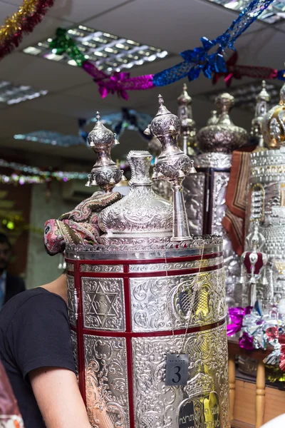 Sefer Torah-Bibbia — Foto Stock