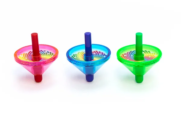 Kleurrijke Dreidels voor Hanukkah. sevivon — Stockfoto