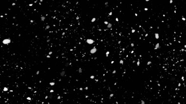 Kar yağışı. Kış yoğun kar taneleri. Örtülü doku izole edilmiş soyut arkaplan PNG şeffaf