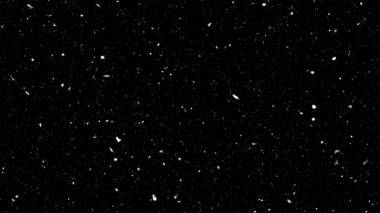 Kar yağışı. Kış yoğun kar taneleri. Örtülü doku izole edilmiş soyut arkaplan PNG şeffaf