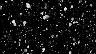 Kar yağışı. Kış yoğun kar taneleri. Örtülü doku izole edilmiş soyut arkaplan PNG şeffaf