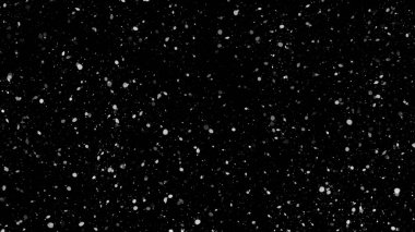 Kar yağışı. Kış yoğun kar taneleri. Örtülü doku izole edilmiş soyut arkaplan PNG şeffaf