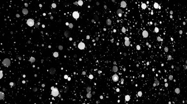 Kar yağışı. Kış yoğun kar taneleri. Örtülü doku izole edilmiş soyut arkaplan PNG şeffaf