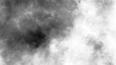 Şeffaf arkaplanda sis var. Mavi dumanlı sis dokusu. Soyut Bulut. Sisli sis resmi örtüyor