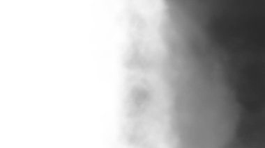 Şeffaf arkaplanda sis var. Mavi dumanlı sis dokusu. Soyut Bulut. Sisli sis resmi örtüyor