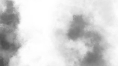 Şeffaf arkaplanda sis var. Mavi dumanlı sis dokusu. Soyut Bulut. Sisli sis resmi örtüyor