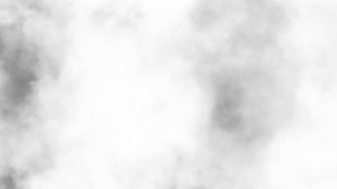 Şeffaf arkaplanda sis var. Mavi dumanlı sis dokusu. Soyut Bulut. Sisli sis resmi örtüyor