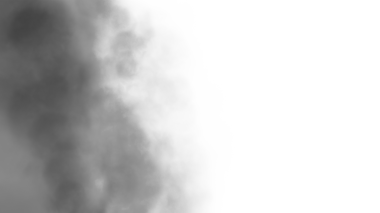 Şeffaf arkaplanda sis var. Mavi dumanlı sis dokusu. Soyut Bulut. Sisli sis resmi örtüyor