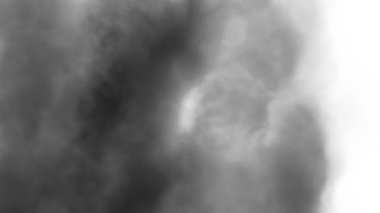 Şeffaf arkaplanda sis var. Mavi dumanlı sis dokusu. Soyut Bulut. Sisli sis resmi örtüyor