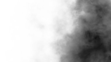 Şeffaf arkaplanda sis var. Mavi dumanlı sis dokusu. Soyut Bulut. Sisli sis resmi örtüyor