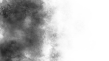 Şeffaf arkaplanda sis var. Mavi dumanlı sis dokusu. Soyut Bulut. Sisli sis resmi örtüyor