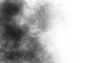 Şeffaf arkaplanda sis var. Mavi dumanlı sis dokusu. Soyut Bulut. Sisli sis resmi örtüyor