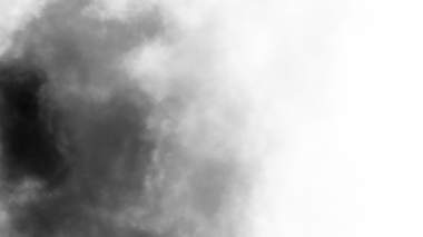 Şeffaf arkaplanda sis var. Mavi dumanlı sis dokusu. Soyut Bulut. Sisli sis resmi örtüyor