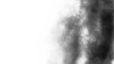Şeffaf arkaplanda sis var. Mavi dumanlı sis dokusu. Soyut Bulut. Sisli sis resmi örtüyor