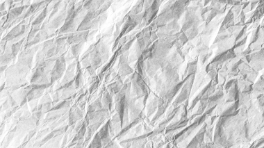Buruşmuş kağıt dokusu arka planı. Beyaz kırışık çarşaf. Kaplama efekti
