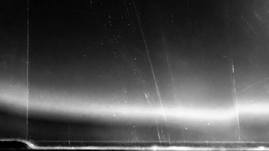 Tozlu çizikler taranmış eski film dokusu. Hasarlı tahıl. Üst üste efekt arkaplanı