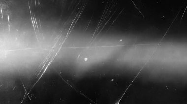 Tozlu çizikler taranmış eski film dokusu. Hasarlı tahıl. Üst üste efekt arkaplanı