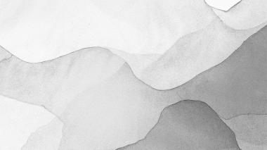 Bulutlu desenli ve aşınmış mermer efektli beyaz kağıda suluboya boya.