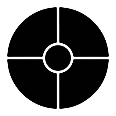 hedef simge vektör illüstrasyonu