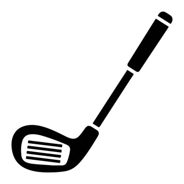 golf ikonu vektör illüstrasyonu