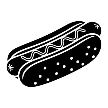 köpek simgesi, vektör tasarımı