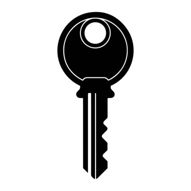 ev anahtarı simgesi, basit biçim