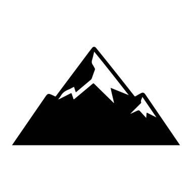 dağ ikonu vektör illüstrasyonu