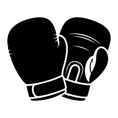 Boks eldivenleri spor malzemeleri ikonu