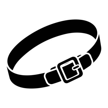 Bir bileziğin vektör simgesi