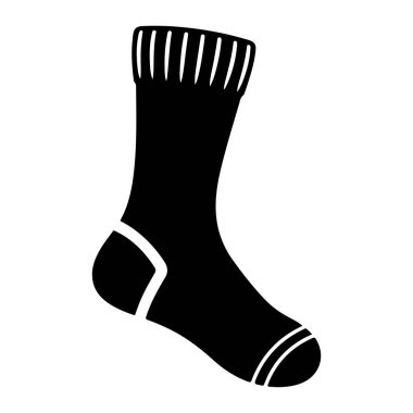 Çorap simgesi, basit tarzı