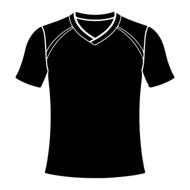 Gömlek tasarımı, vektör illüstrasyonu.