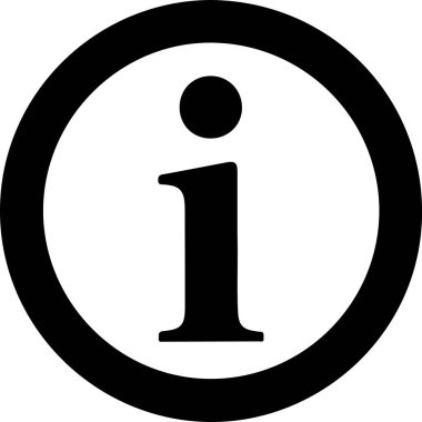 Kalın, siyah bir çemberin içine sarılı koyu siyah 