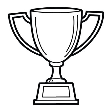 Kupa kupasının iki tutacağı ve kaidesi olan basit siyah beyaz çizgisi. Kupanın geniş bir kase ve dar bir gövdesi olan klasik bir şekli var. Taban dikdörtgen ve kenarlarında hafif bir dudak var. Bütün hepsi bla ile hazırlanır.