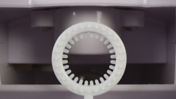 泡沫机的静态轮 — 图库视频影像