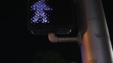 Yaya sinyal bir sokak ışık led