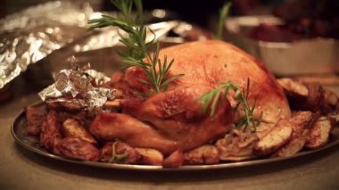 Türkiye'de bir tabloda yemekten önce