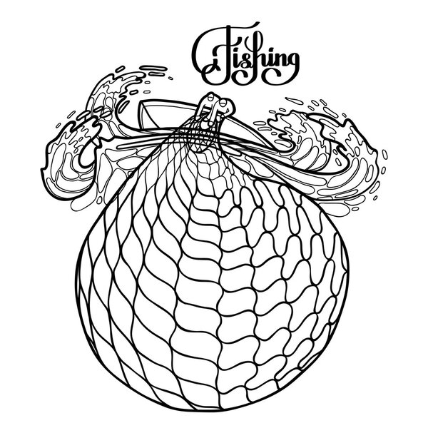 Two fishing men on the boat