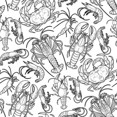 Graphic crustaceans collection