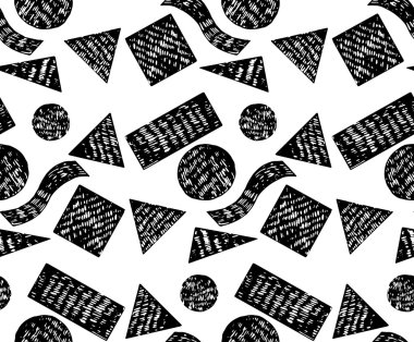 Yumurtadan çıkarılan şekilli grafik deseni